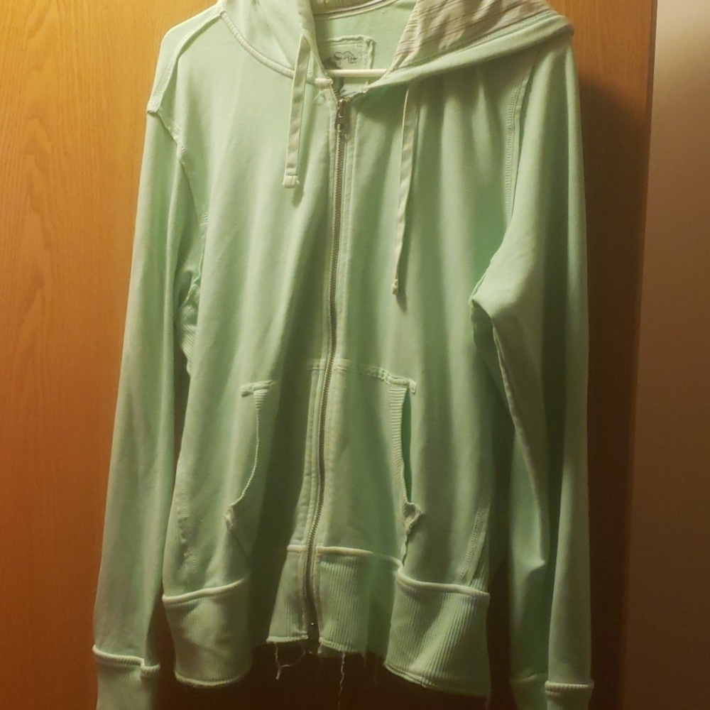 Green sweatshirt
